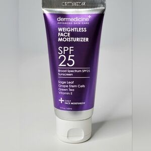 Dermedicine Weightless Face Moisturizer Broad Spectrum Spf 25